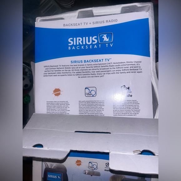 Sirius Satellite Radio SCV1 Universal Add On Kit With Optional Video - Picture 3 of 9
